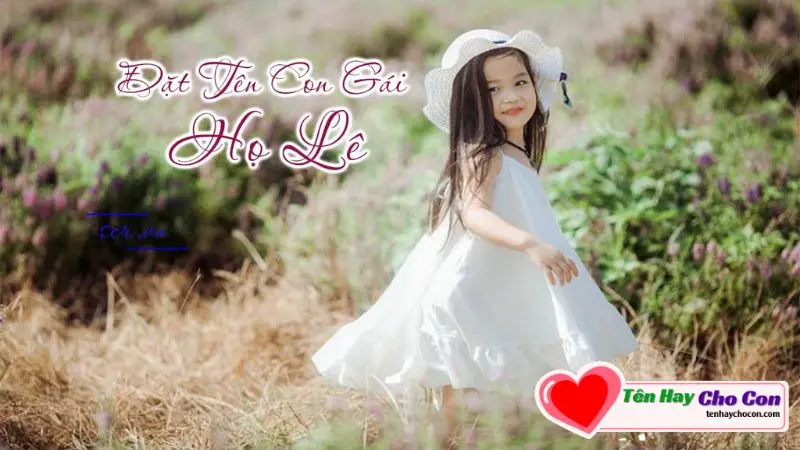 Họ Lê đặt tên con gái