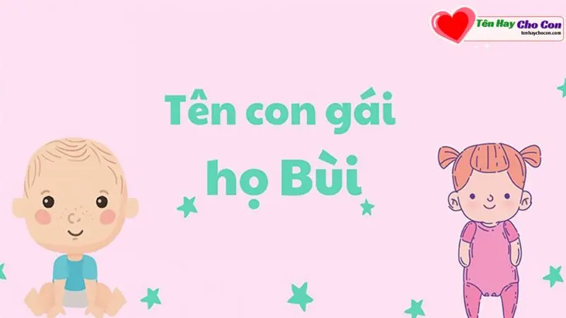 Tên con gái họ Bùi